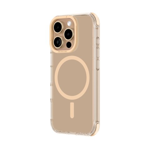 Etui silikonowe pokrowiec do iPhone 16 Pro Max Omni Mag Case - różowe złoto