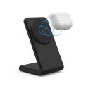 Ładowarka bezprzewodowa z podstawką MagSafe 15W - czarna