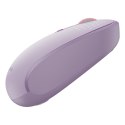 Myszka bezprzewodowa 3 tryby łączności 2.4GHz Bluetooth 3.0 5.0 F01B - fioletowa