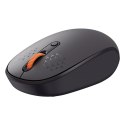 Myszka bezprzewodowa 3 tryby łączności 2.4GHz Bluetooth 3.0 5.0 F01B - szara