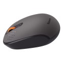 Myszka bezprzewodowa 3 tryby łączności 2.4GHz Bluetooth 3.0 5.0 F01B - szara
