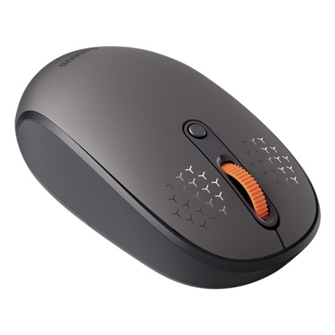 Myszka bezprzewodowa 3 tryby łączności 2.4GHz Bluetooth 3.0 5.0 F01B - szara