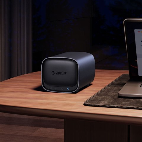 Sieciowa macierz dyskowa N5100 8GB DDR4 M.2 NVMe SATA do 76 TB - szara