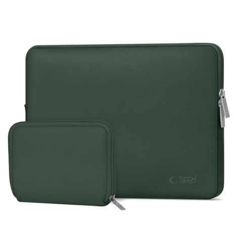 Torba pokrowiec Neoslim na laptopa 15-16'' + etui na akcesoria - zielona