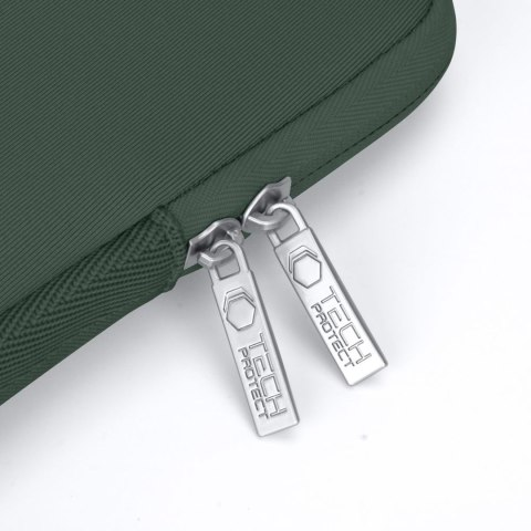 Torba pokrowiec Neoslim na laptopa 15-16'' + etui na akcesoria - zielona