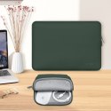 Torba pokrowiec Neoslim na laptopa 15-16'' + etui na akcesoria - zielona