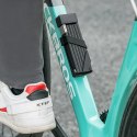 Zapięcie rowerowe na klucz z uchwytem składane 88cm - czarne