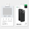 Etui case na iPhone 17 Pro Max Minimal Air MagSafe - czarne