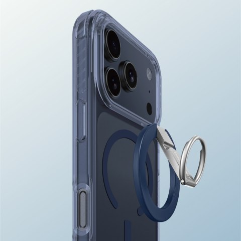Etui case na iPhone 17 Pro Max Titan Pro Grip Ring Set MagSafe - niebieskie