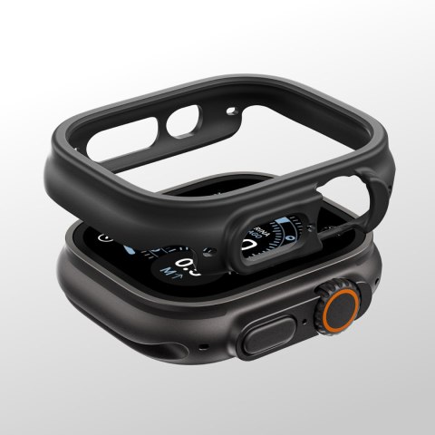 Etui ochronne na Apple Watch UItra 3 49 mm Minimal - czarne
