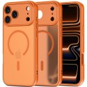 Etui pokrowiec na iPhone 17 Pro Max BasicMag MagSafe - pomarańczowe