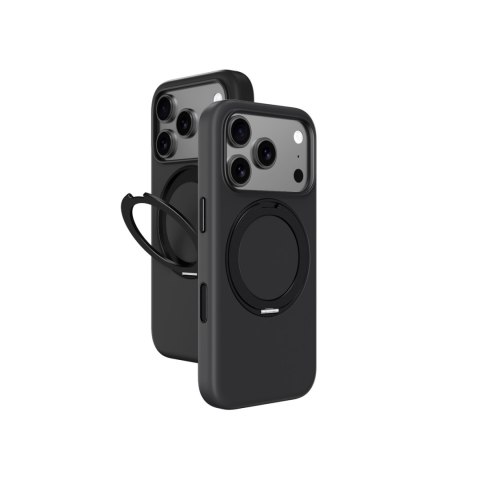 Etui pokrowiec na iPhone 17 Pro Max z podstawką Cloudie - czarne