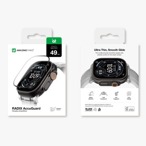 Szkło ochronne na Apple Watch UItra 3 49 mm Radix