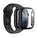 Szkło ochronne z etui na Apple Watch Series 11 42 mm Radix - czarne