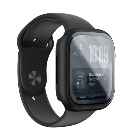 Szkło ochronne z etui na Apple Watch Series 11 46 mm Radix - czarne