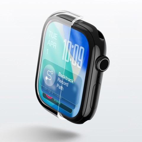 Szkło ochronne z etui na Apple Watch Series 11 46 mm Radix - przezroczyste