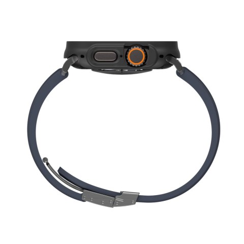 Szkło ochronne z etui na Apple Watch UItra 3 49 mm Radix - czarne