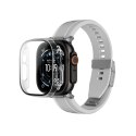 Szkło ochronne z etui na Apple Watch UItra 3 49 mm Radix - przezroczyste