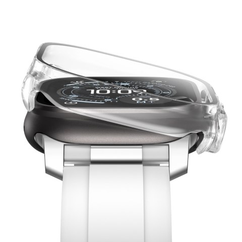Szkło ochronne z etui na Apple Watch UItra 3 49 mm Radix - przezroczyste