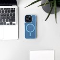 Etui pokrowiec na iPhone 16e Fashion Case z MagSafe - niebieski