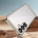 Etui pokrowiec z elastyczną ramką do Samsung Galaxy A36 Outer Space Case - przezroczysto czarny
