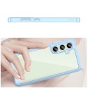 Etui silikonowe z żelową ramką do Samsung Galaxy S24 FE Outer Space Case - niebieski