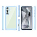 Etui silikonowe z żelową ramką do Samsung Galaxy S24 FE Outer Space Case - niebieski