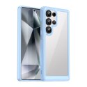 Etui silikonowe z żelową ramką do Samsung Galaxy S25 Ultra Outer Space Case - niebieski