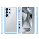 Etui silikonowe z żelową ramką do Samsung Galaxy S25 Ultra Outer Space Case - niebieski