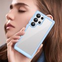 Etui silikonowe z żelową ramką do Samsung Galaxy S25 Ultra Outer Space Case - niebieski