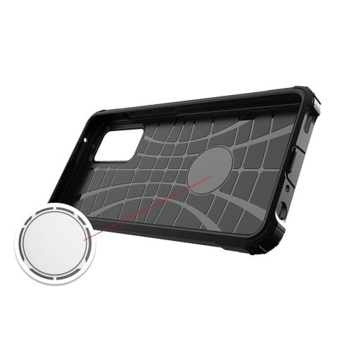 Pancerne hybrydowe etui pokrowiec na Samsung Galaxy A36 Hybrid Armor - złoty