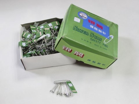 Agrafki srebrne 864szt 28-36mm AG-012H