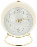 Budzik zegar na złotej podstawce tradycyjny retro elegancki O10 PID5073