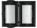 GRILL WĘGLOWY PRZENOŚNY 2XRUSZT 34*21CM LUND