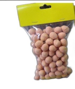 Jajka styropianowe 100szt pomarańczowe 2cm