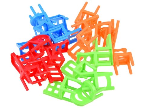 Kolorowa gra zręcznościowa spadające krzesła x 24 sztuki GR0500