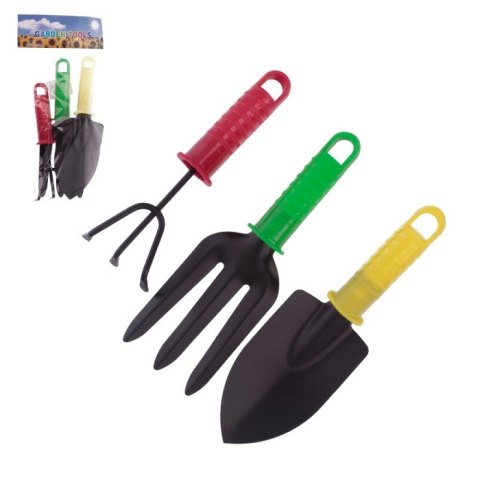 Narzędzia ogrodnicze duże opak. 3szt. uchwyty z tworzywa sztucznego CHSO10047