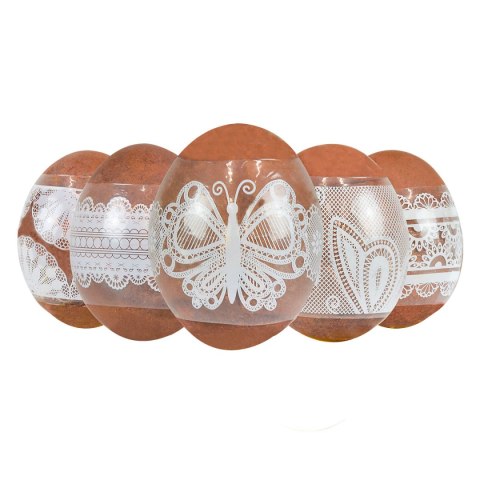 Owijki termokurczliwe "koronkowe" 9 szt.