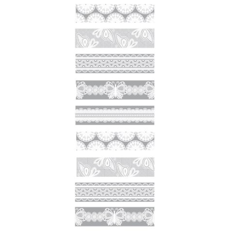 Owijki termokurczliwe "koronkowe" 9 szt.