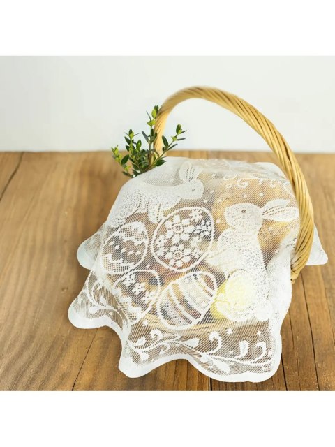 Serwetka na koszyczek - wielkanocne wzory D8648