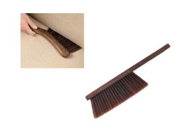 Szczotka zmiotka z drewnianą rączką 37 x 9 cm BRĄZOWA BAI-177