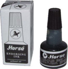 Tusz czarny do pieczątek 30ml | TU-003Z