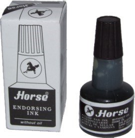 Tusz czarny do pieczątek 30ml | TU-003Z