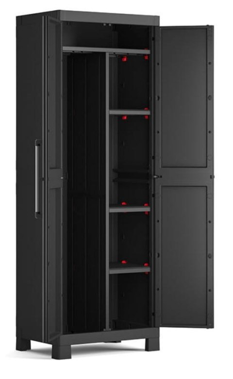 WYSOKA SZAFA GOSPODARCZA, WARSZTATOWA - UNIWERSALNA DETROIT KETER