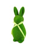 Zajączek flokowany - z kokardką 25cm WN8846
