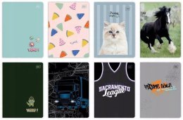 Zeszyt A5 w 3 linie 10szt. 32 kartki