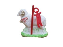 Baranek 5cm plastik - W06050