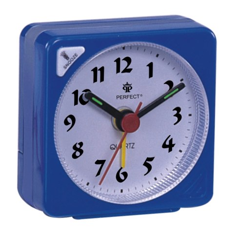 Budzik kwarcowy Perfect RE03 Granatowy