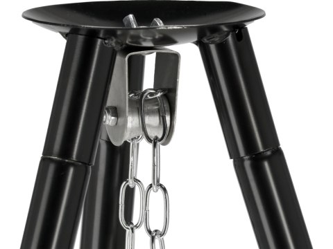 GRILL Z KOCIOŁKIEM 6L WISZĄCY NA TRÓJNOGU RUSZT 49CM LUND