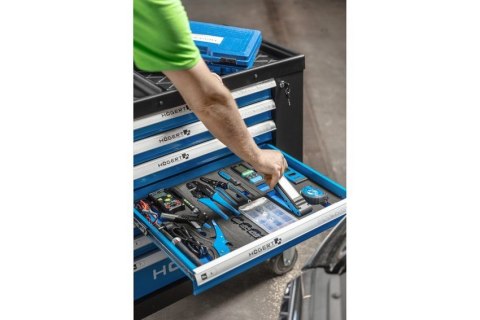 SZAFKA WARSZTATOWA 7 SZUFLAD Z WYPOSAŻENIEM 544CZ. HOGERT